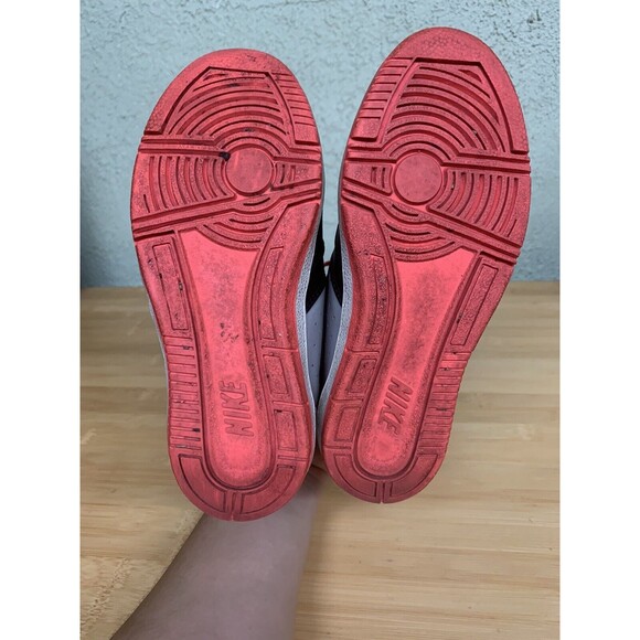 Nike Force Dunk Sky Hi High Hidden Wedge Heel Gray Grey Pink Black Womens Sz 6 - Picture 6 of 7